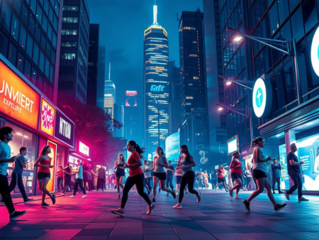 夜間運動：城市裡的新潮流