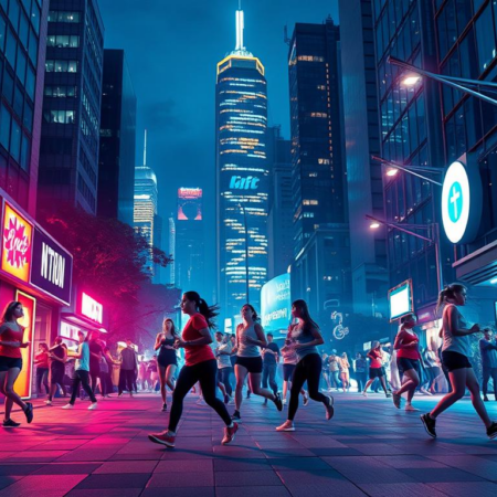 夜間運動：城市裡的新潮流